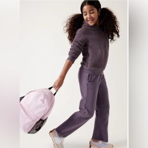 NWT Athleta Girl So Snug Dusk Violet Sherpa Hoodie 2.0 Size XL/14.